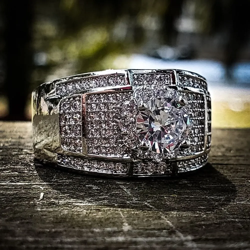 Arctic Blast Men's Ring